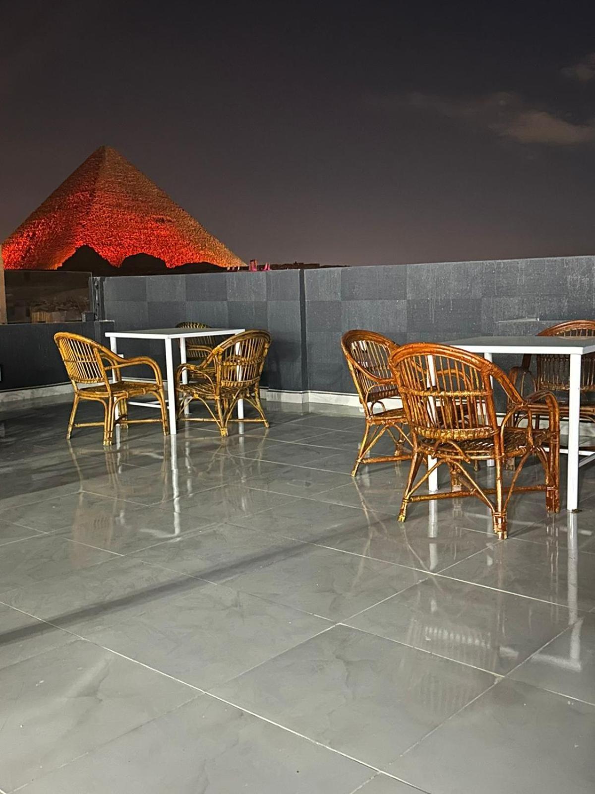 Prince Pyramids Inn Kafret el-Gabal Exteriör bild